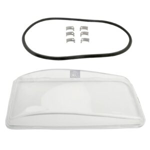Headlight Glass Kit R/h