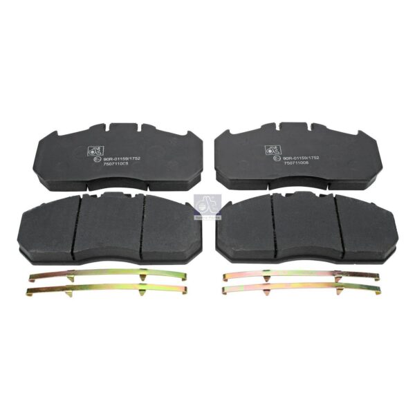 MAN TGA D2866 FRONT/REAR BRAKE PAD KIT
