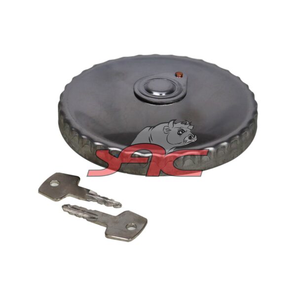 Fuel Tank Lockable Cap Chrome
