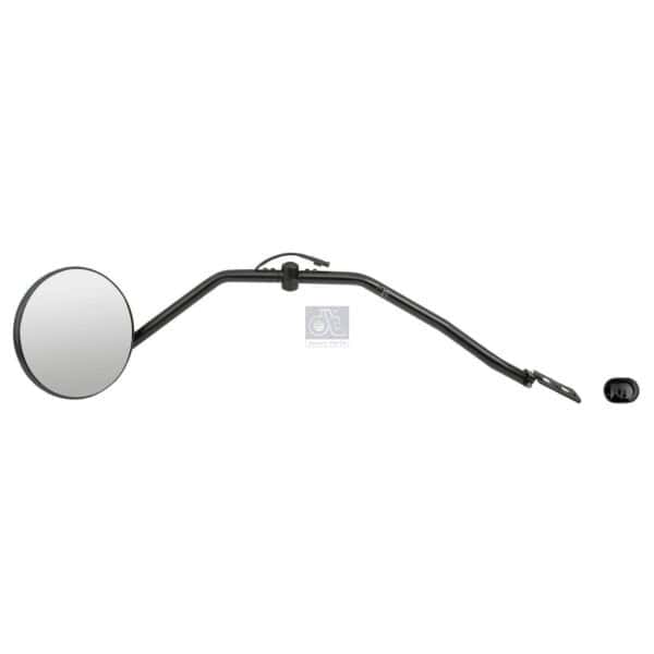 Kerb Mirror With Arm Heated