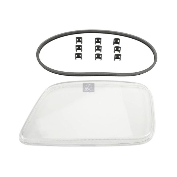 Headlight Glass L/h