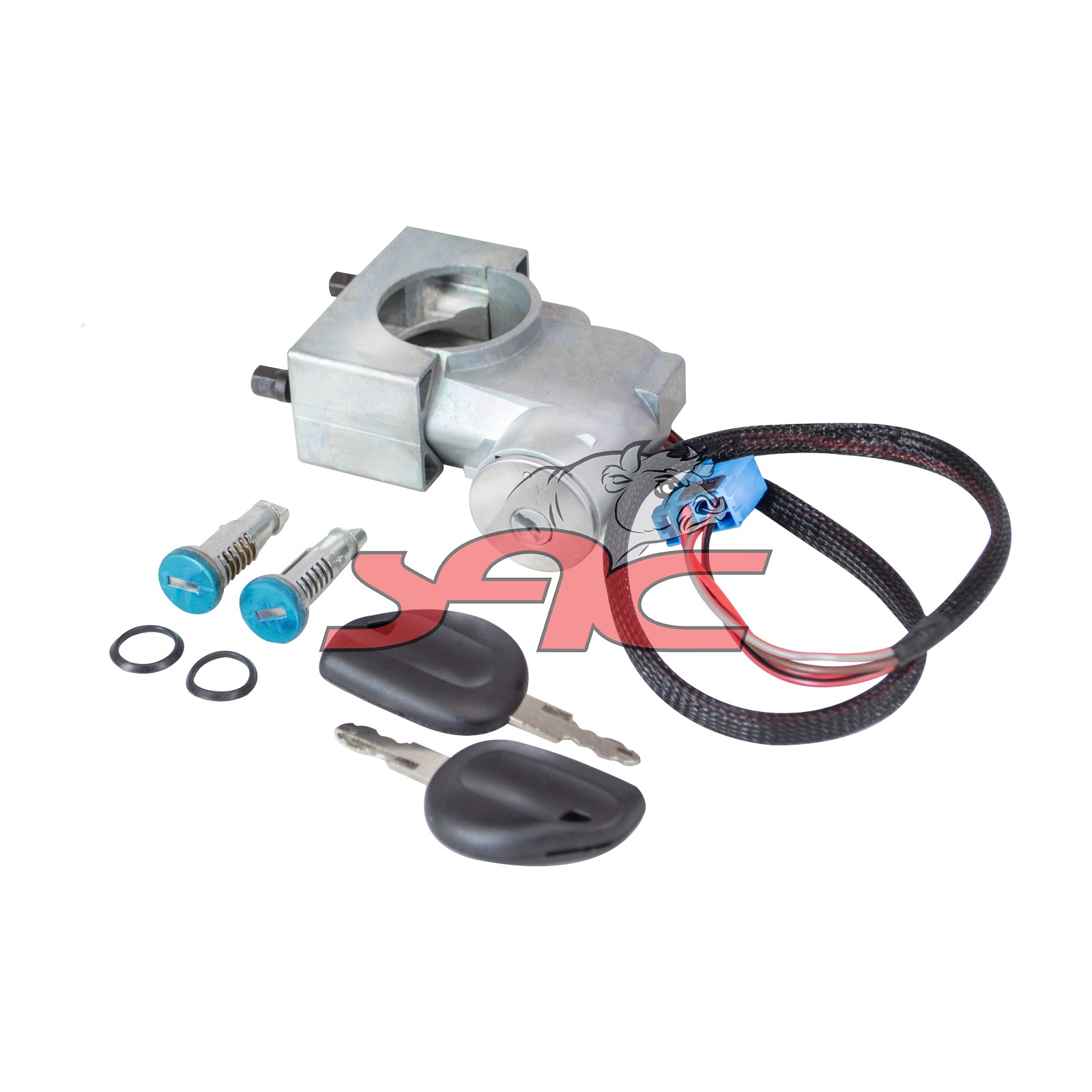Steering Lock W/o Transponder