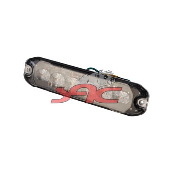Strobe Light Thin 6 Led Red