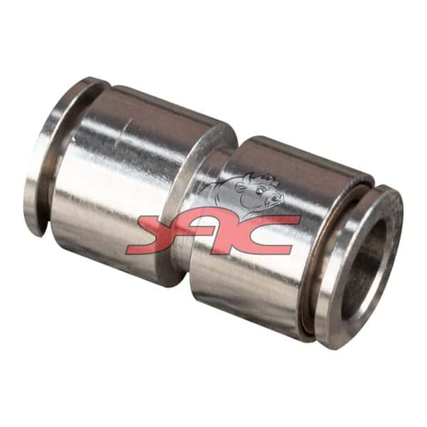 Line Connector 10mm Push In Steel