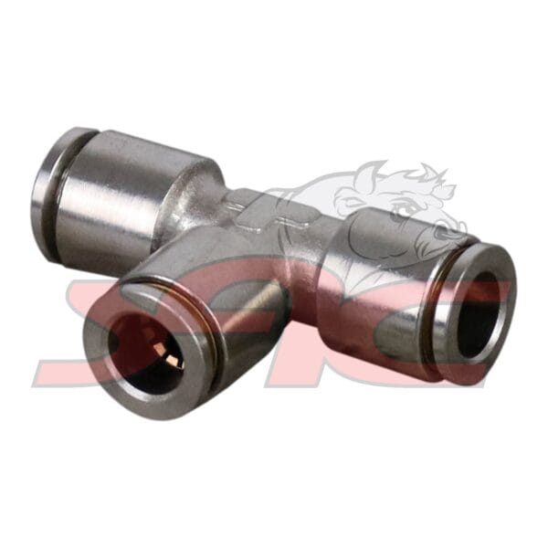 T-type Connector Push-in 8mm Steel