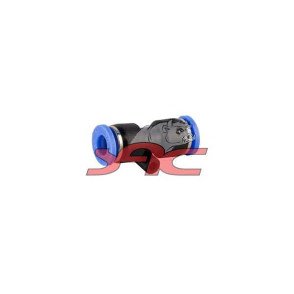 Straight Connector Push-in 1/4 Plastic
