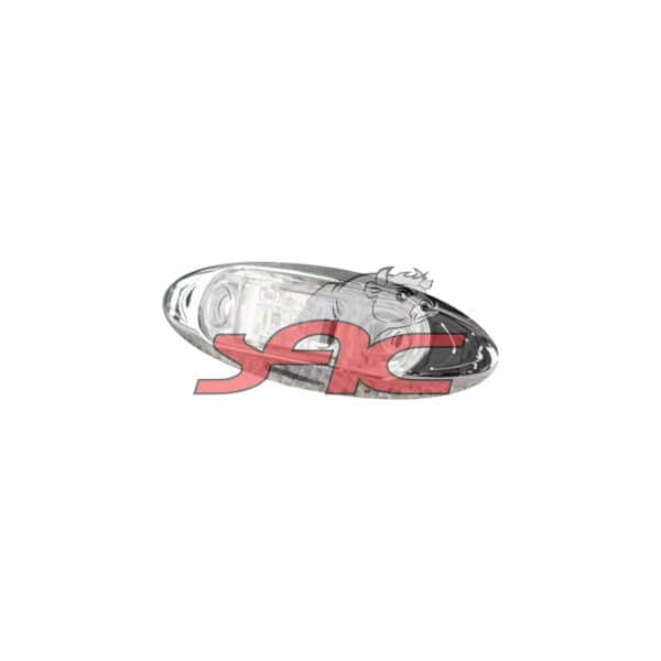 Light Marker Chrome White Led
