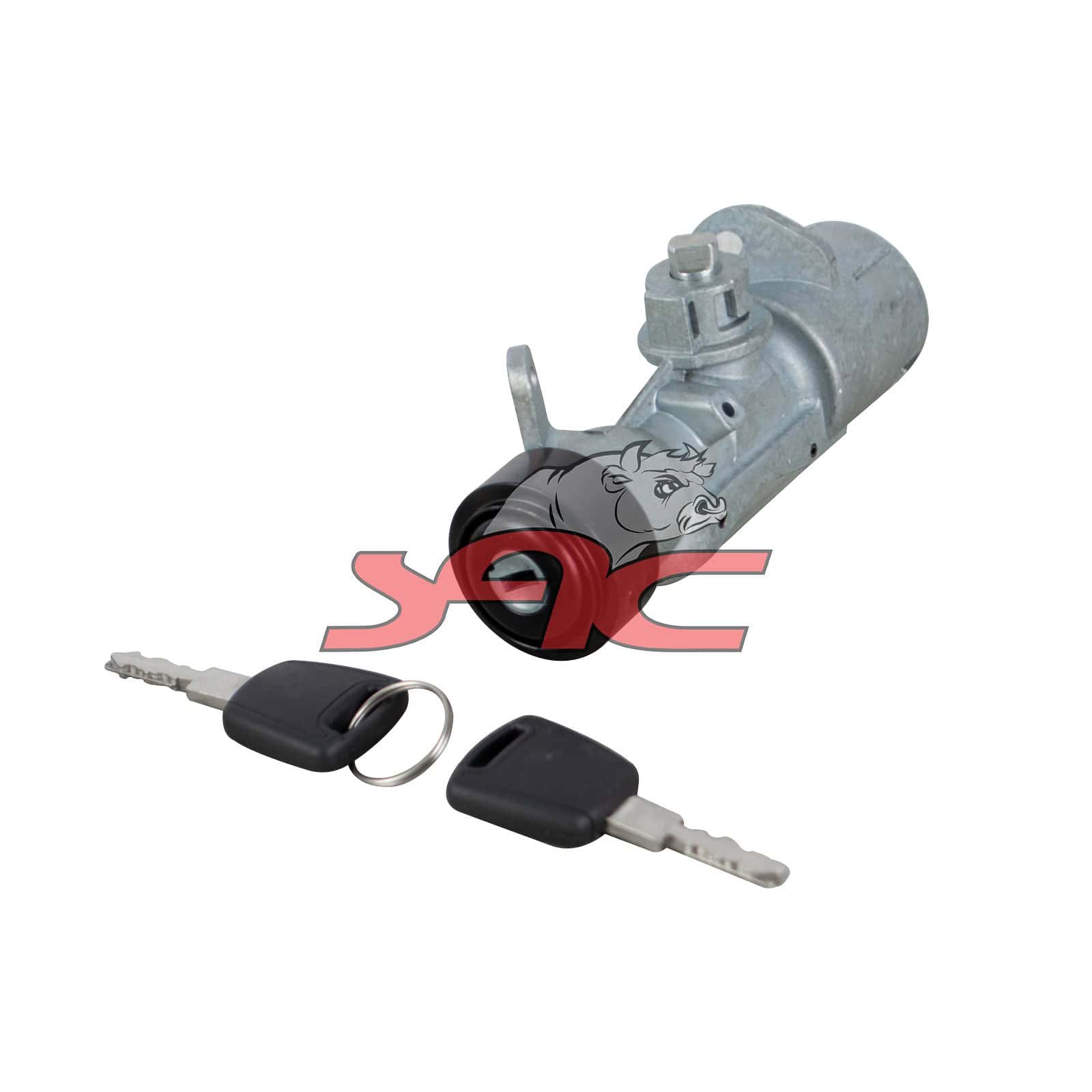 Steering Lock With Ignition Lock