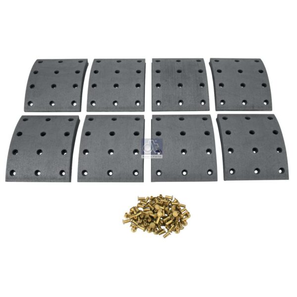 VOLVO D12C FH12 460 V1 BRAKE DRUM LINING KIT