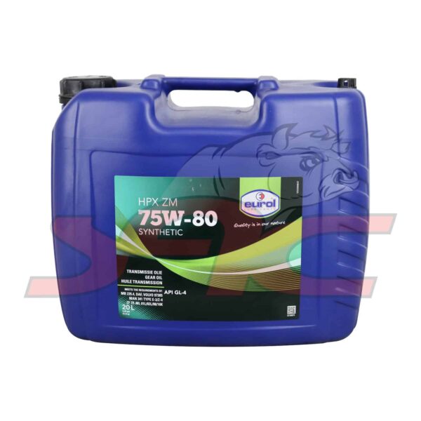 GEARBOX OIL HPX ZM SYNTHETIC 75W80 20L