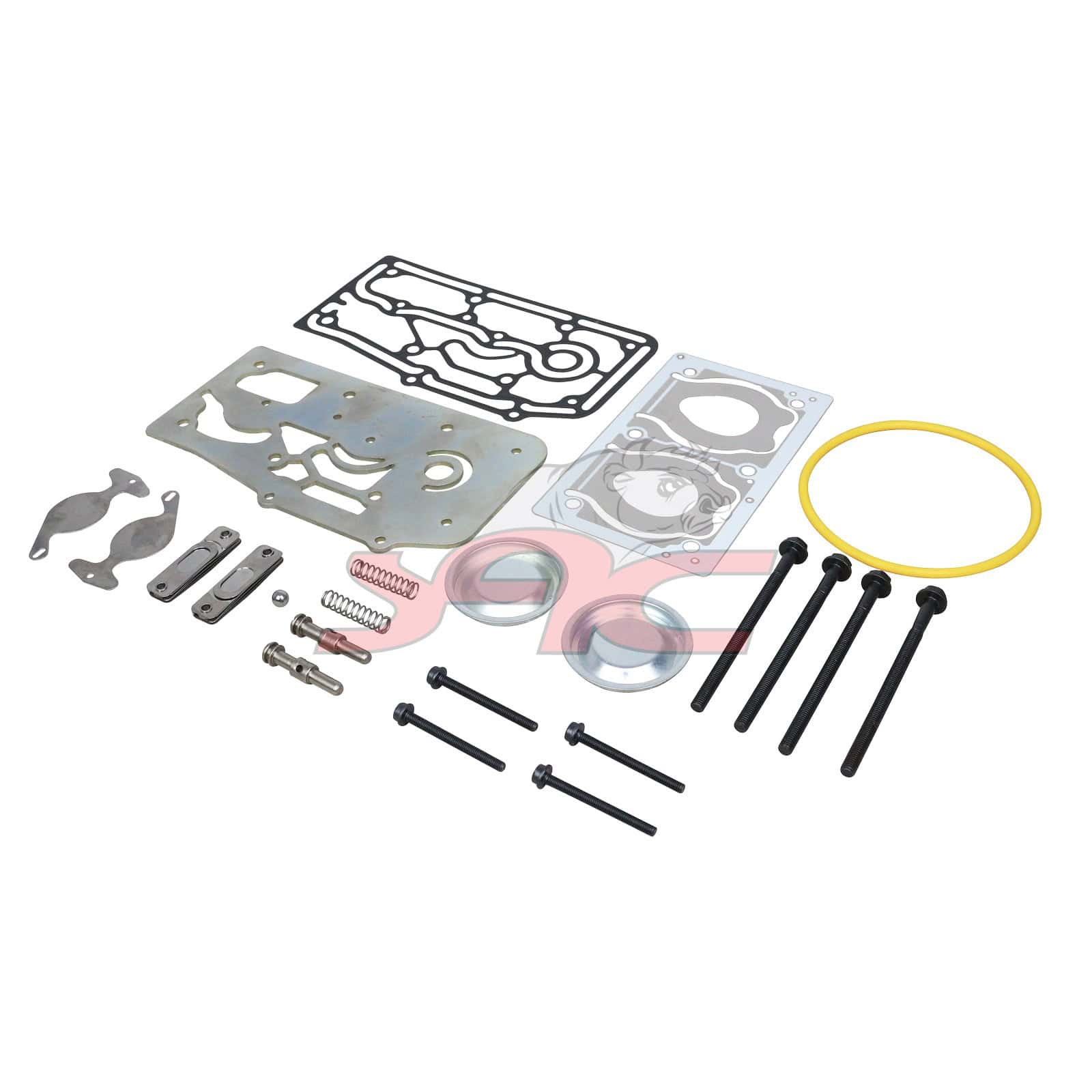 DAF XF105 COMPRESSOR HEAD REPAIR KIT WITH BOLTS