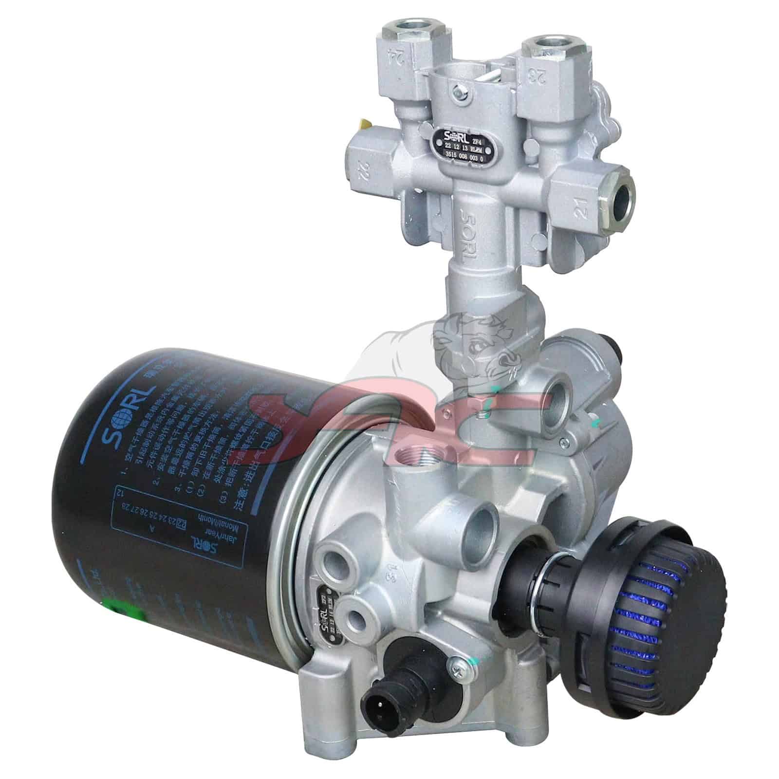 FAW J5N 35.340 FD AIRDRYER COMPLETE WITH 4WAY VALVE