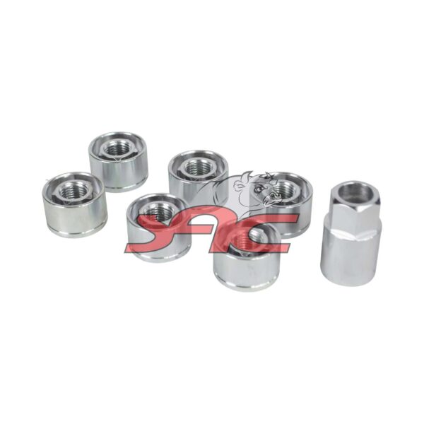 SCANIA S6 DC13 FR/REAR WHEEL NUT SET COARSE THREAD