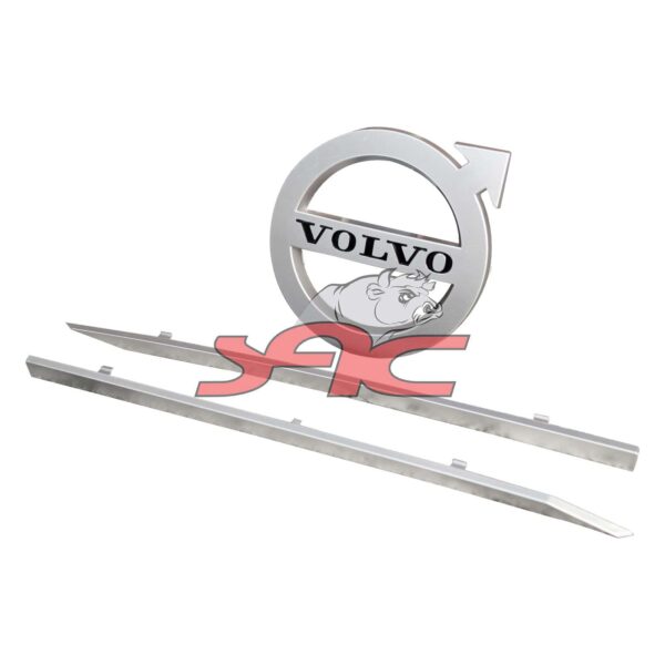 VOLVO FH V5 GRILLE UPPER PAINTED BADGE WITH TRIM