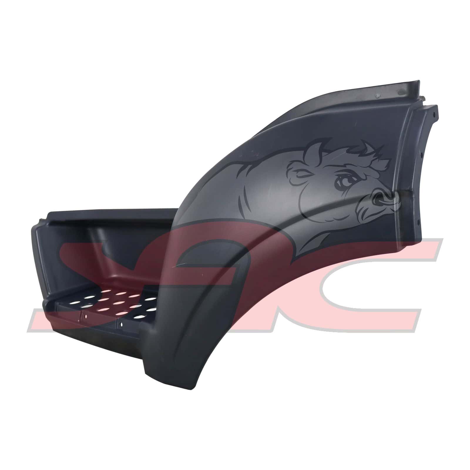 IVECO STRALIS AD UPPER FENDER STEPBOX L/H GREY