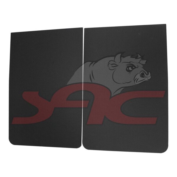 MULTIB MUDFLAP POLY PROP PLAIN 600X900X5