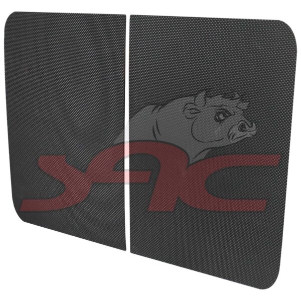 MULTIB MUDFLAP POLY PROP PLAIN 600X400X5