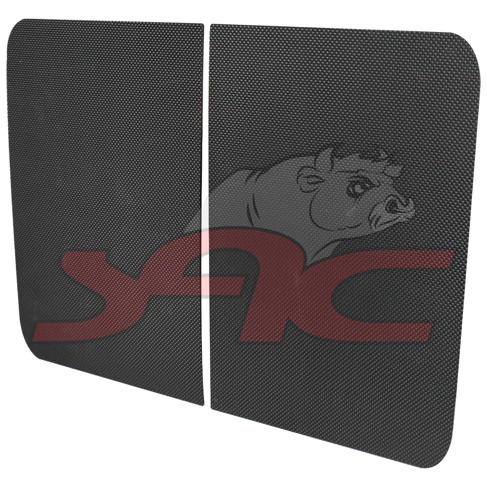 MULTIB MUDFLAP POLY PROP PLAIN 600X400X5