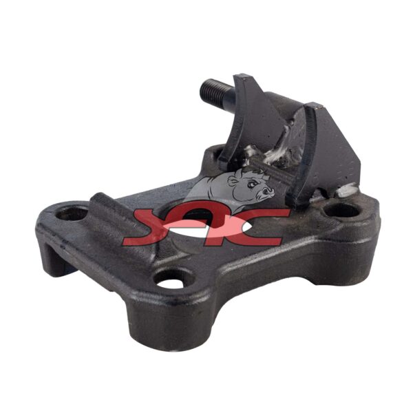 BPW OE Z-SPRING SPRING PAD L/H WITH SHOCK BOLT
