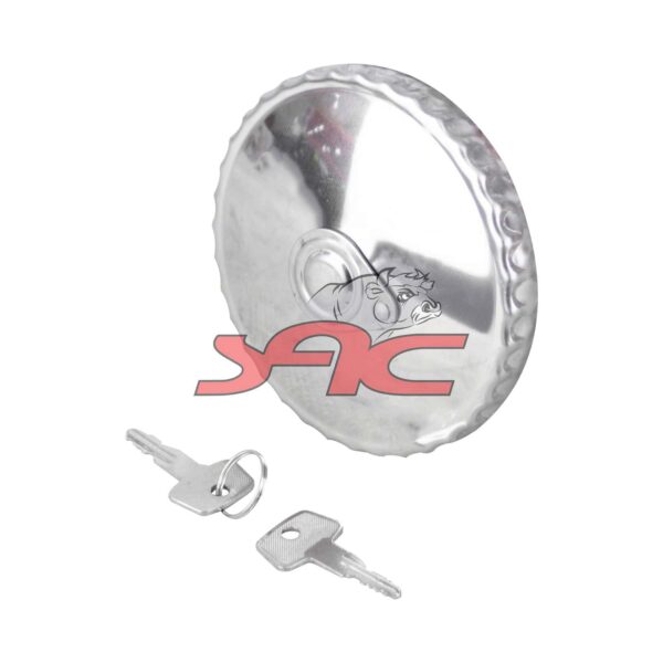 MERC L-SERIES BM328 FUEL TANK LOCKABLE CAP CHROME