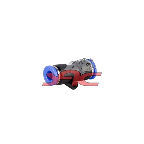 MULTIB STRAIGHT CONNECTOR PUSH-IN 6MM PLASTIC