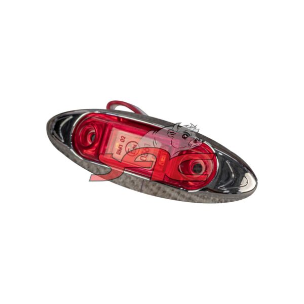 '- MULTIB MARKER LIGHT CHROME RED LED
