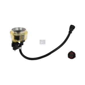 VOLVO D12D FH12 420 V2 FUEL FILTER BOWL WITH SENSOR