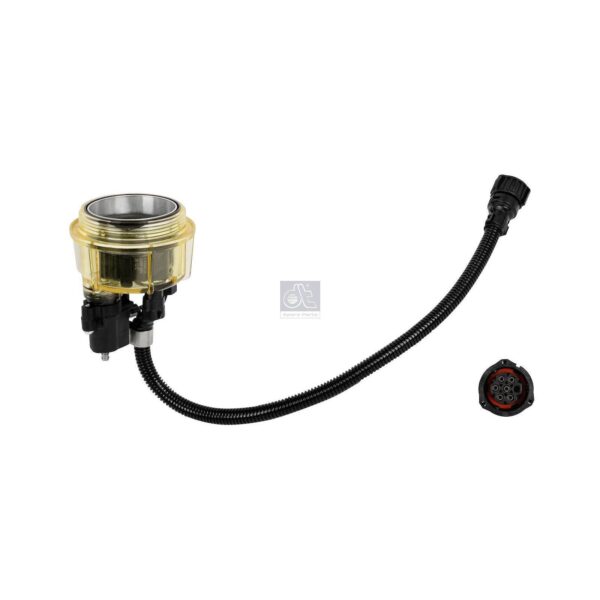 VOLVO D12D FH12 420 V2 FUEL FILTER BOWL WITH SENSOR